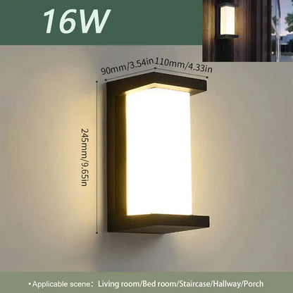 Waterproof LED Outdoor Wall Light