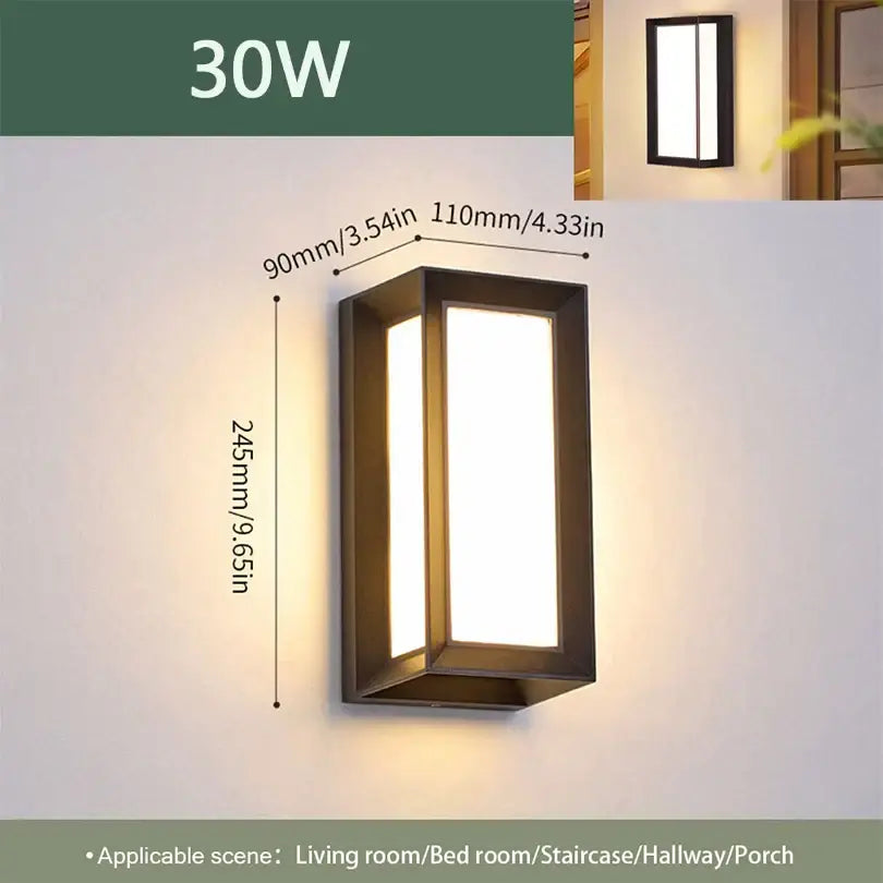Waterproof LED Outdoor Wall Light