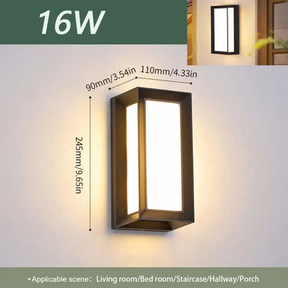 Waterproof LED Outdoor Wall Light