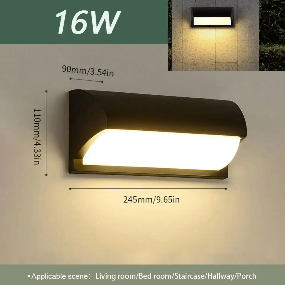 Waterproof LED Outdoor Wall Light