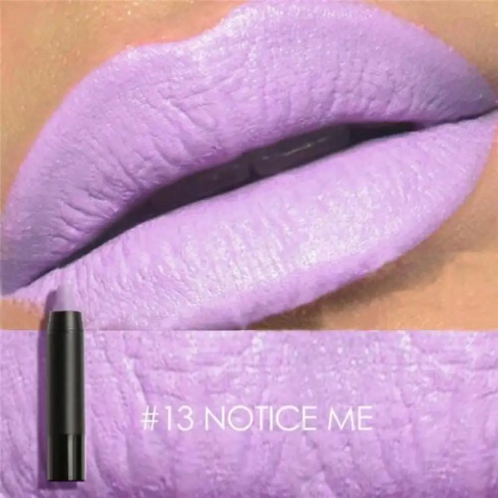 Waterproof Matte Lipstick – Long-Lasting, 19 Shades, All Skin