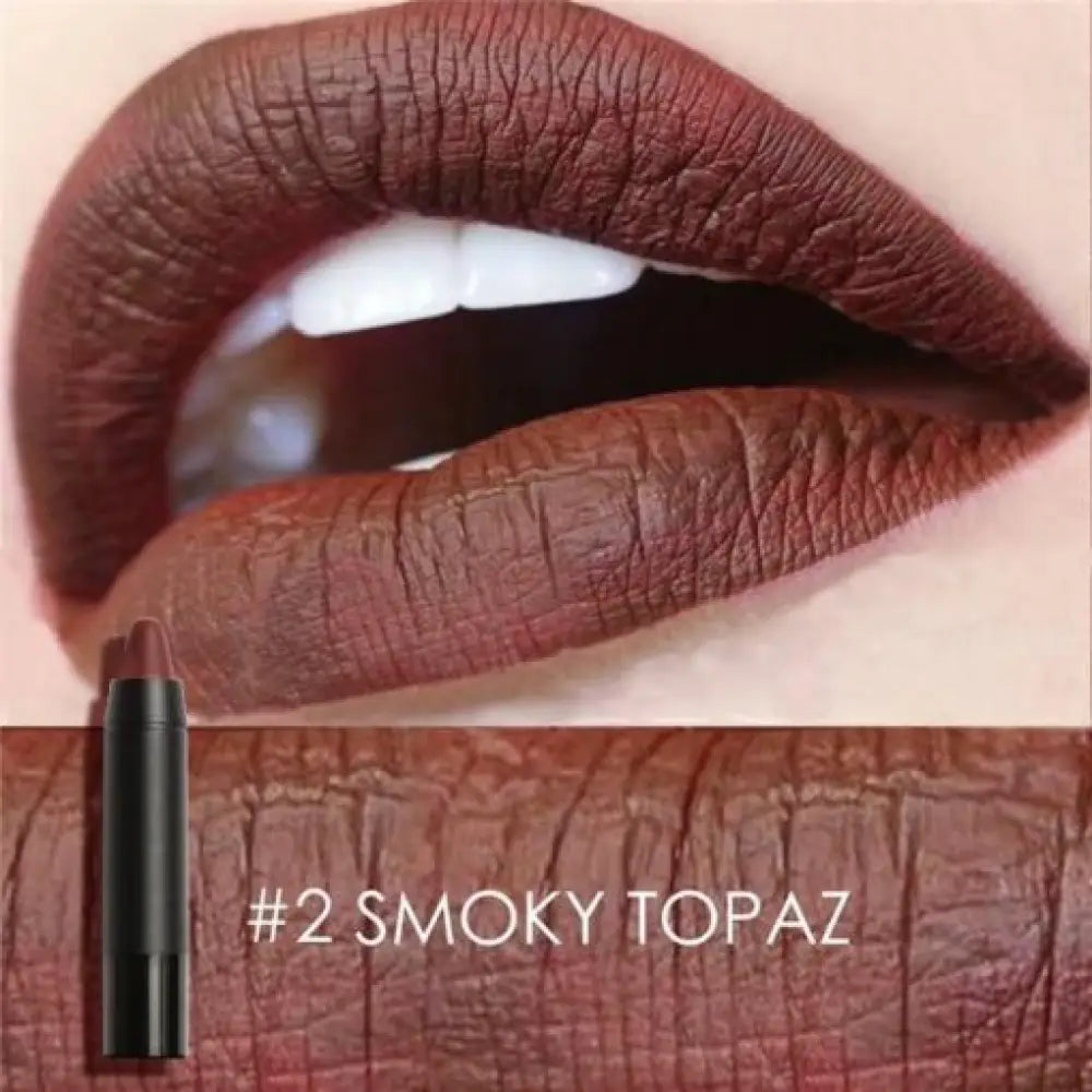 Waterproof Matte Lipstick – Long-Lasting, 19 Shades, All Skin