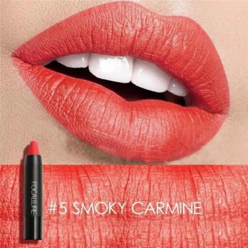 Waterproof Matte Lipstick – Long-Lasting, 19 Shades, All Skin