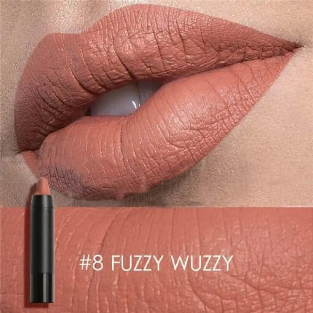 Waterproof Matte Lipstick – Long-Lasting, 19 Shades, All Skin