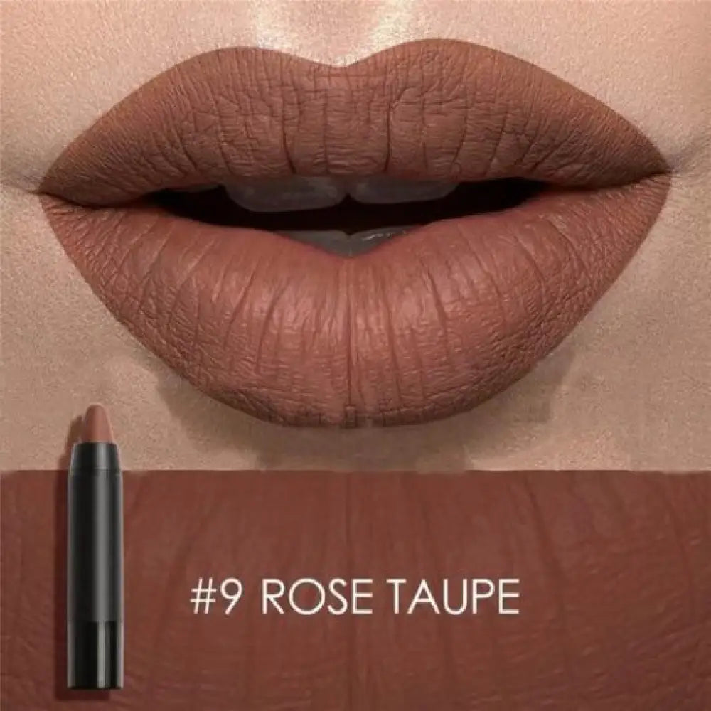 Waterproof Matte Lipstick – Long-Lasting, 19 Shades, All Skin