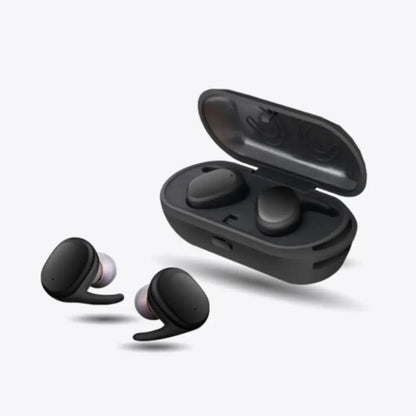 Waterproof Mini Wireless Earbuds – Bluetooth, Sweat-Proof