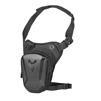 Waterproof Motorcycle Leg Bag | Hard Shell Rider Waist Pack & Crossbody Bag - Ninjanew