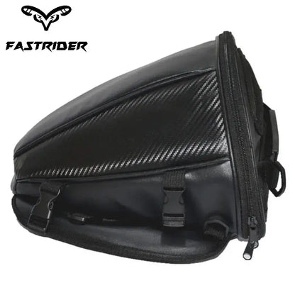 Waterproof Motorcycle Tail Bag – Sport Luggage Saddle Riding Rear Seat Bag for Motorbike, Scooter, and Touring