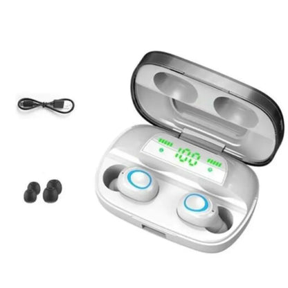 Waterproof Bluetooth 5.0 Earbuds – Touch Control, IPX-7, 60Hr