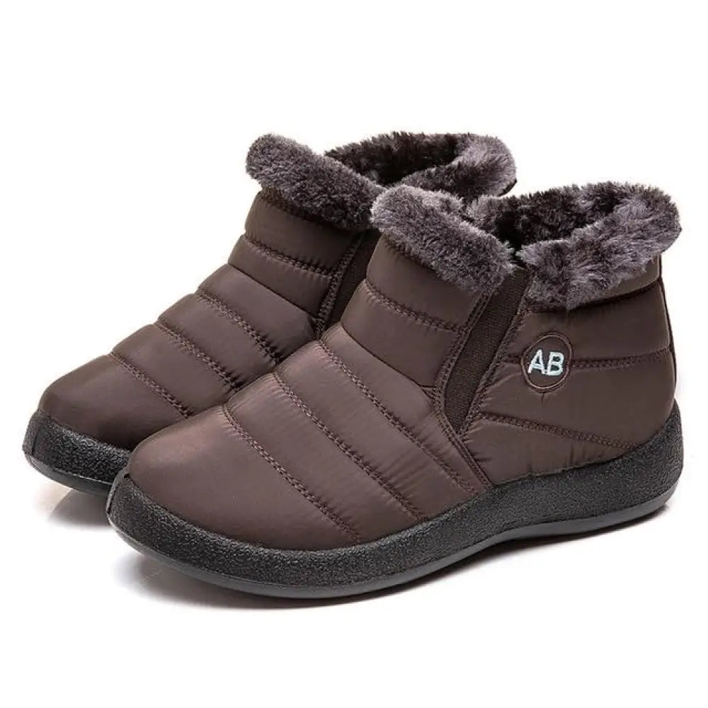 Waterproof Women’s Fleece Winter Boots –