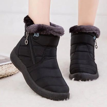 Waterproof Women’s Fleece Winter Boots 