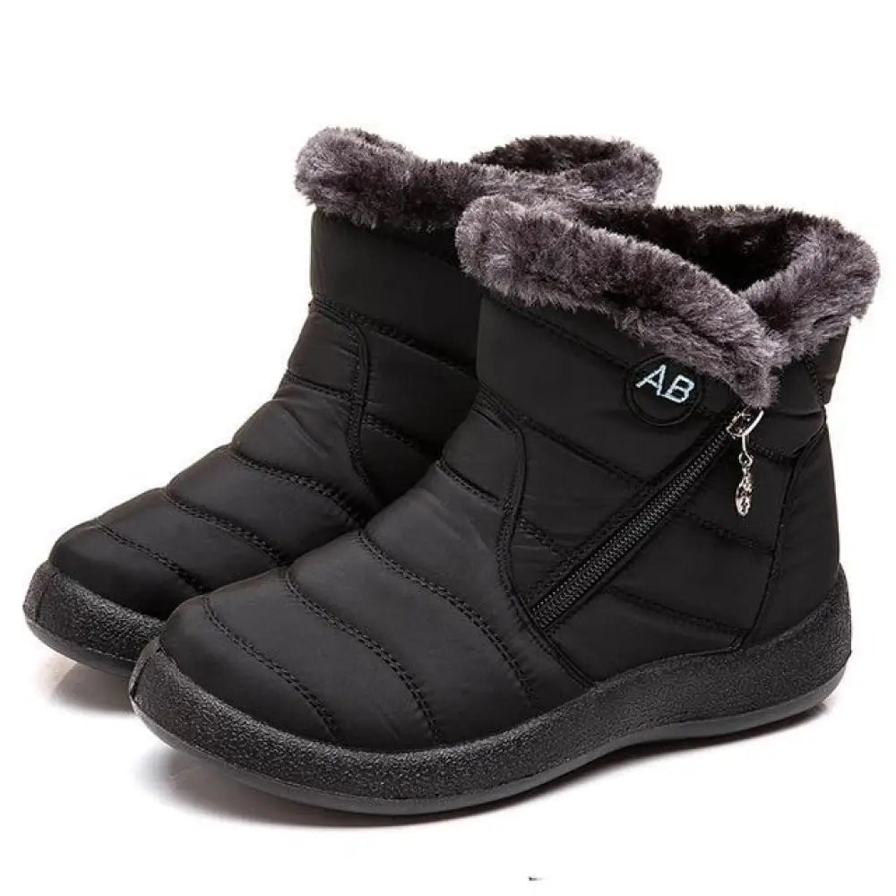 Waterproof Women’s Fleece Winter Boots –
