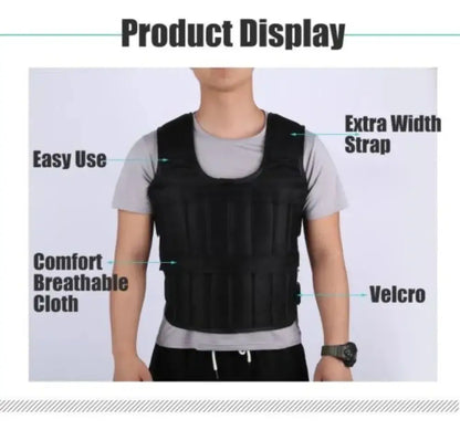 Weight Vest 30Kg - Weighted Vest Workout - Ninjanew
