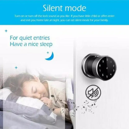 WiFi Fingerprint Smart Door Lock – 5-in-1 Access, App Control