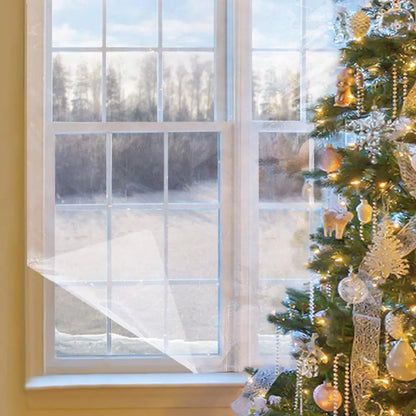 Window Shrink Film Patio Door Insulation Kit
