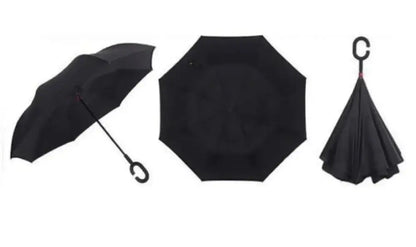 Windproof Double - Layer Inverted Umbrella - Ninjanew