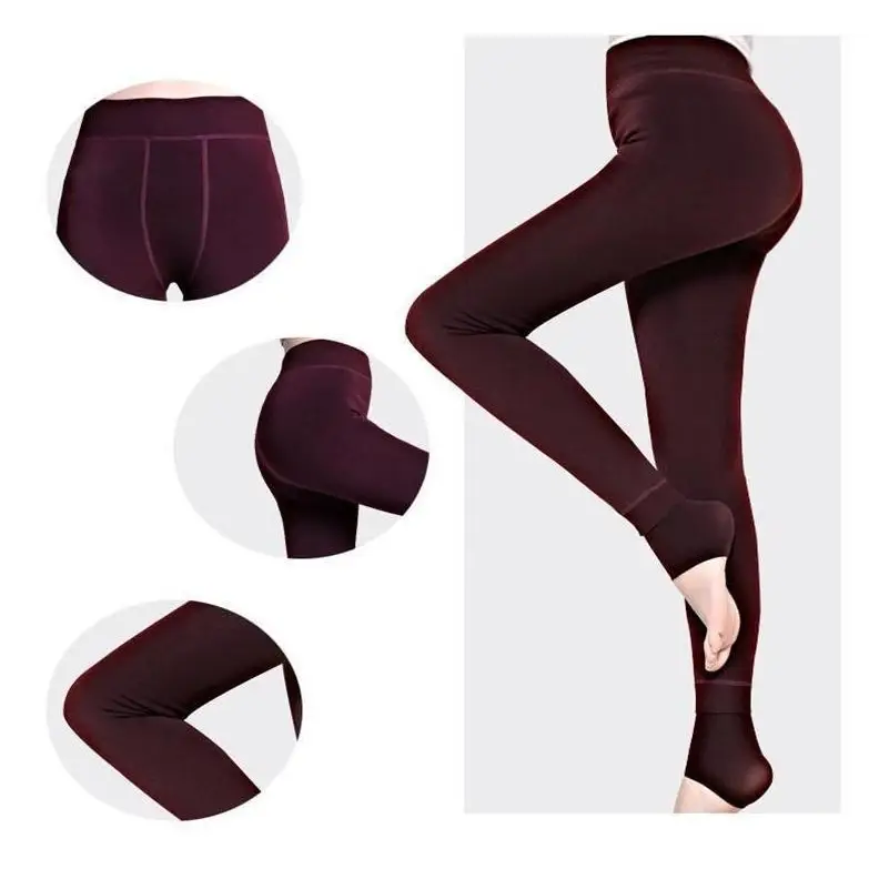 Winter Fleece Lined Thermal Leggings