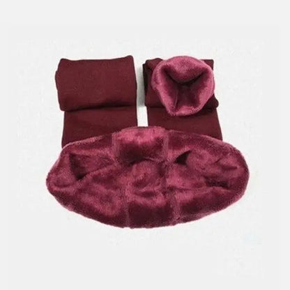 Winter Fleece Lined Thermal Leggings