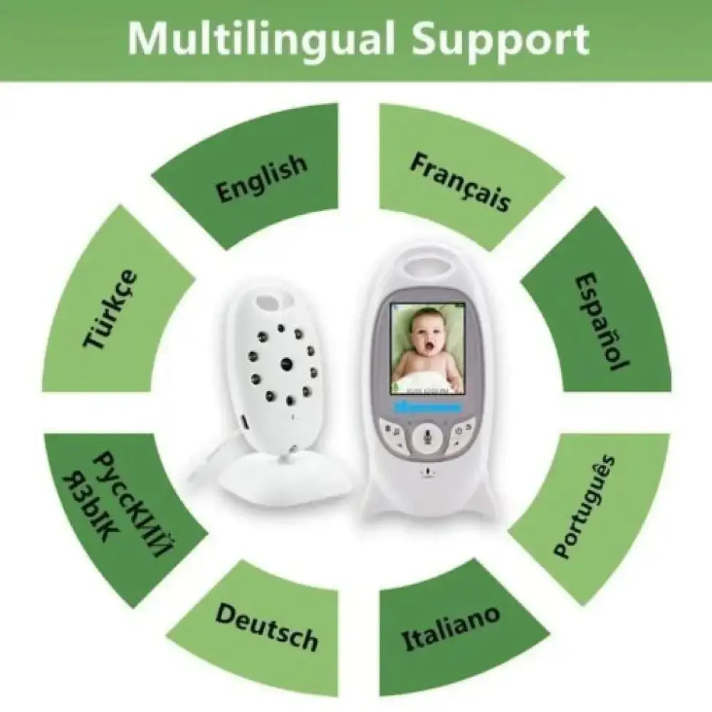 Wireless Baby Monitor Mini Camera with Night Vision - Ninjanew