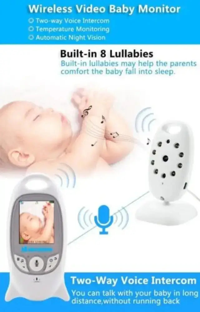 Wireless Baby Monitor Mini Camera with Night Vision - Ninjanew