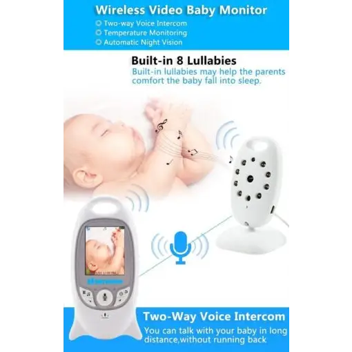 Wireless Baby Monitor Mini Camera with Night Vision