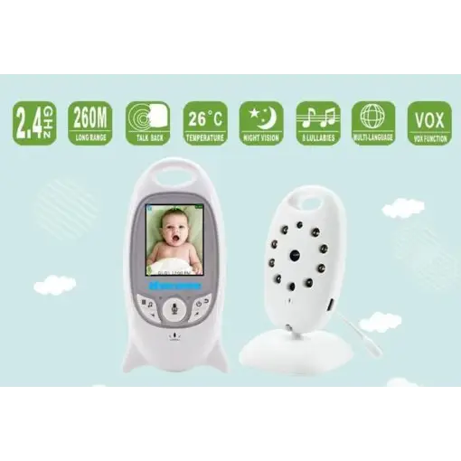 Wireless Baby Monitor Mini Camera with Night Vision