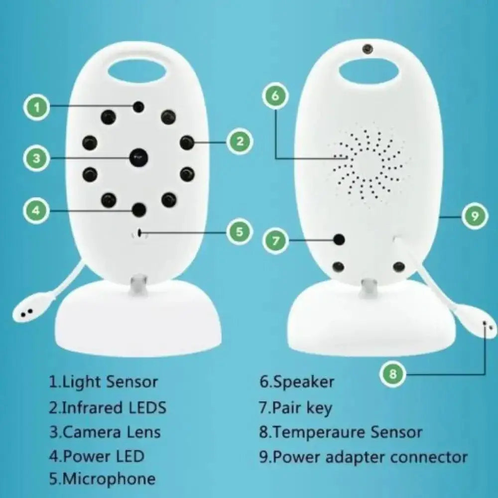 Wireless Baby Monitor Mini Camera with Night Vision - Ninjanew