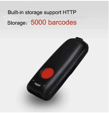 Wireless Barcode Scanner – Bluetooth, 2.4G & Wired, 50m Range