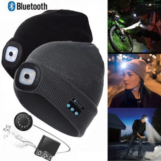 Wireless Bluetooth Headset Beanie