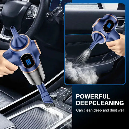 Wireless Car Vacuum Cleaner – High-Power Portable Mini Vacuum for Car, Home, Sofa, Office & Carpet