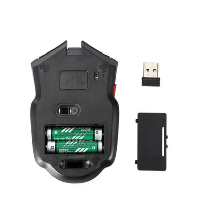 Wireless Computer Gaming Mouse – 2.4GHz, Adjustable DPI