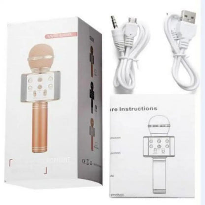 Wireless Magic Karaoke Microphone – Bluetooth, 5-Hour Battery