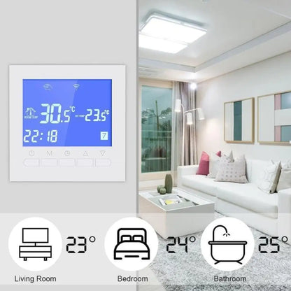 WiFi Smart Thermostat with Remote Control – App & Sensor