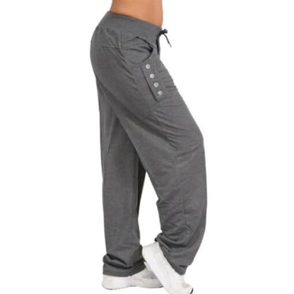 Women's Jogger Pants – 6 Pockets, Elastic Waist