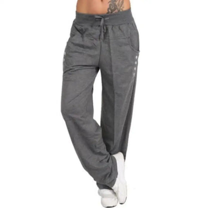 Women's Jogger Pants – 6 Pockets, Elastic Waist