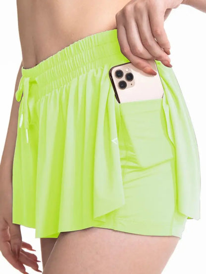 Women's Solid Color Runner Shorts – Lightweight, 10 Colors