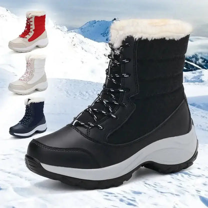 Women's Winter Outdoor Warm Ankle Snow Boots - Ninjanew