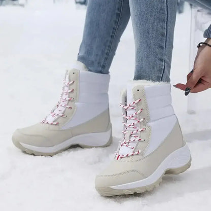Women's Winter Outdoor Warm Ankle Snow Boots - Ninjanew