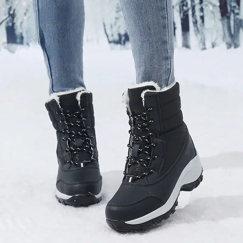 Women's Winter Outdoor Warm Ankle Snow Boots