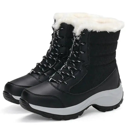Women's Winter Outdoor Warm Ankle Snow Boots - Ninjanew