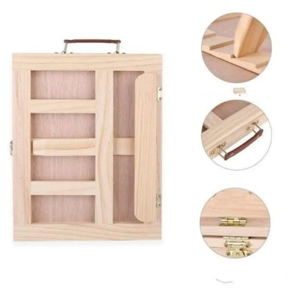 Wooden Art Easel with Storage Drawer – Foldable & Portable