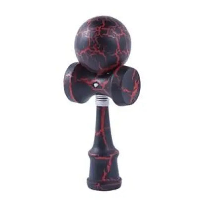 Wooden Kendama Toy – Crack Design Beech Wood Ball Game for Kids & Adults, Outdoor Skill Sports Toy