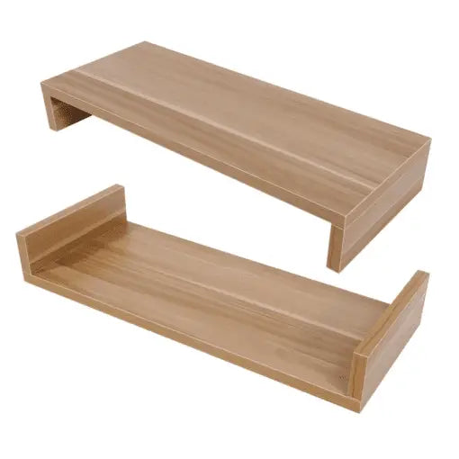 Wooden Monitor & TV Stand