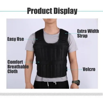 Workout Adjustable Weighted Vest 40/110 LB