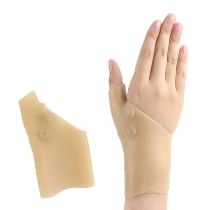 Wrist & Thumb Therapy Gloves – Magnetic Pain Relief Silicone