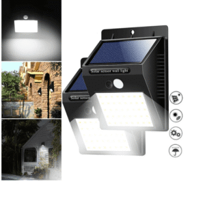 Solar Power 20 LED PIR Motion Sensor Wall Light Waterproof Outdoor.