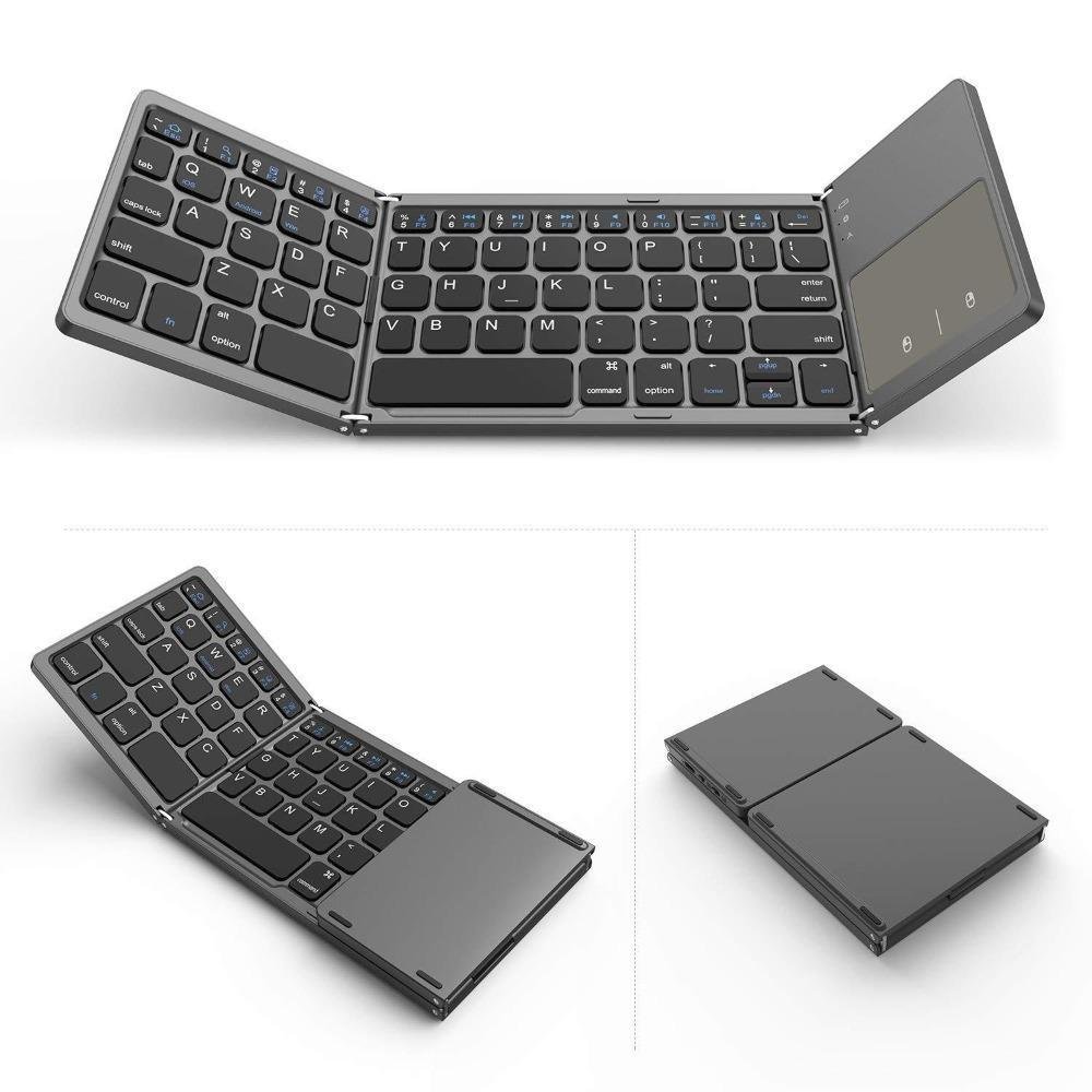 Foldable Bluetooth USB Charging Keyboard - Ninja New