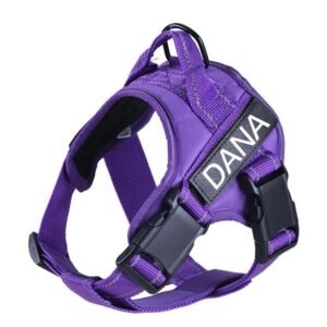 personalized no pull custom dog harness - Ninja New