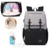 Diaper Bag with USB Charger & Bottle Warmer