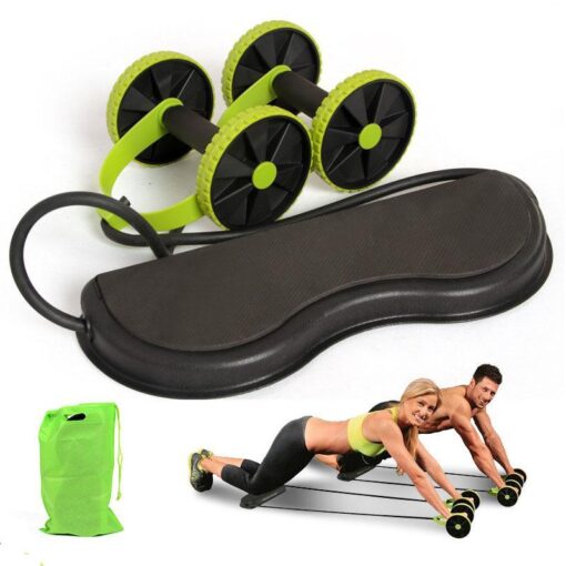 Abdominal Waist Slimming Double AB Wheel Trainer - Image 2